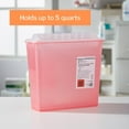 thumbnail image 3 of McKesson Prevent Sharps Container, Puncture-Resistant Lockable Bin - Red, 1.25 gal, 10 Ct, 3 of 9