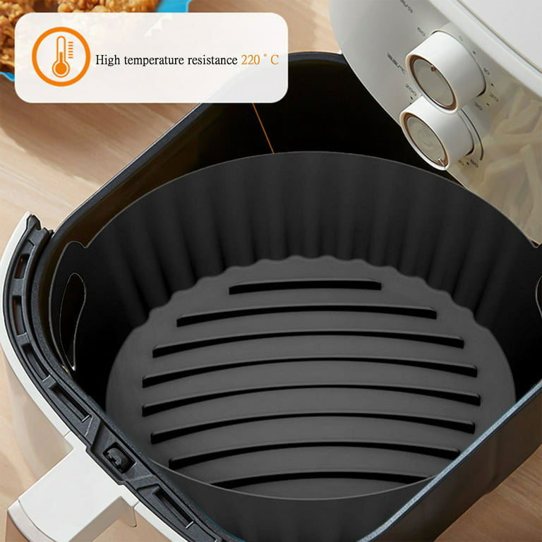 Air Fryer Silicone Liners Pot Reusable Baking Tray Oven Accessories - China  Sofa Cup Holder and Silicone Couch Drink Holder price
