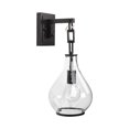 thumbnail image 3 of Jamie Young Co Tear 1-Light Metal & Glass Drop Wall Sconce in Bronze/Clear, 3 of 6