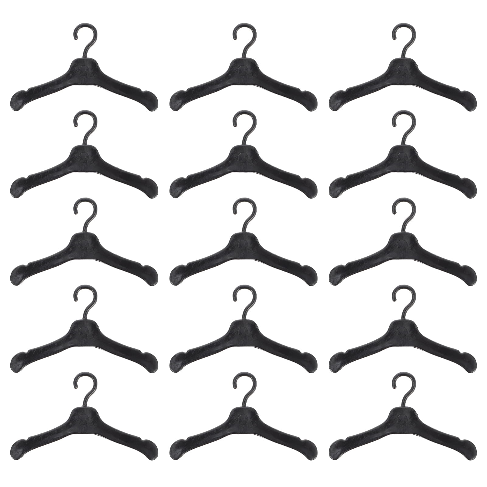 50pcs Doll Clothes Hanger Plastic Doll Clothes Hanger Doll Outfits