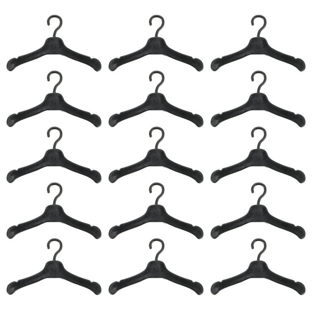 50pcs Doll Clothes Hanger Plastic Doll Clothes Hanger Doll Outfits