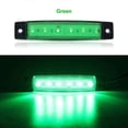 thumbnail image 1 of 10x 6 Led 3.8 Side Marker Clearance Light Blue Trailer Lights For 12v Truck Bus Boat Cab Rv Lorrieds Suv External, 1 of 5
