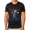 thumbnail image 2 of Fourth Of July Men's Party Like It's 1776 Parody Funny Short-Sleeve T-Shirt, 2 of 5