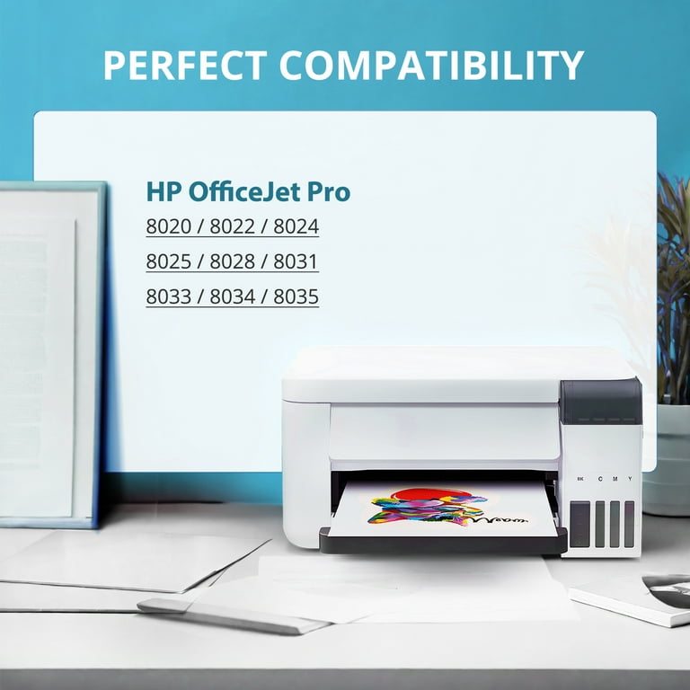 Buy Compatible HP OfficeJet Pro 8024 XL Black Ink Cartridge