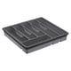 thumbnail image 4 of Bandeja para utensilios con tapa, caja para guardar cubiertos y cubiertos, cucharas, tenedores y cuchillos. Gris, 4 of 9
