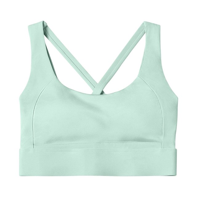 2 piezas Ropa interior deportiva femenina sujetador de yoga antishock femenino de secado rápido chaleco de fitness