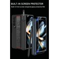 thumbnail image 2 of case for Samsung Z Fold 4 Case with Finger Strap, Galaxy Z Fold 4 Case with Hinge Protection Built in S Pen Holder & Screen Protector Handheld Design Phone Case Fit Galaxy Z Fold4, Gentleman Black, 2 of 10