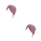 thumbnail image 2 of Minnieouse Turbante Nudo Estilo bohemio Cubierta de protección solar Estampado Cabeza ancha Envoltura Cabello Peinado Sombreros Gorro Diademas Rojo 2Conjunto, 2 of 6