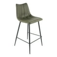 thumbnail image 2 of ALIBI COUNTER STOOL DARK GREEN-SET OF TWO, 2 of 9