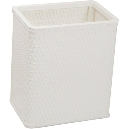 - Chelsea Collection Decorator Color Square Wicker Wastebasket