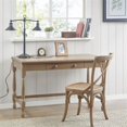 thumbnail image 2 of Pemberly Row Contemporary 47.5" MDF Solid Wood Desk in Reclaimed Natural, 2 of 10