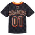thumbnail image 2 of SEGA Sonic the Hedgehog Shadow Mesh Soccer Jersey Athletic T-Shirt Toddler to Big Kid, 2 of 4