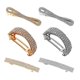 thumbnail image 1 of 6 pinzas para el pelo con diamantes de imitación brillantes, soporte para cola de caballo, pinzas para el pelo con resorte de metal, accesorios para mujeres y niñas (dorado y p, 1 of 5