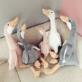 thumbnail image 2 of Swan Stuffed Animal Simulation Big White Goose Plush Toy Duck Doll Simulation Animal Doll Grey, 2 of 3