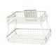 thumbnail image 4 of Cesta de almacenamiento para encimera, 2 cestas de frutas, desmontable, multiusos, resistente, para pan y refrigerios. Blanco, 4 of 8