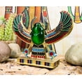 thumbnail image 6 of Ebros Egyptian Winged Scarab Amulet Ankh Symbol of Rebirth Figurine Statue, 6 of 6