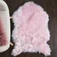 thumbnail image 4 of Fluffy Faux Sheepskin Fur Rug, Chair Throw 3' x 2' Sweet Home Collection, 4 of 6