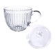 thumbnail image 2 of Portable Decorative Breakfast Cup Glass Bowl With Handle for Cereal, Milk, Oats, Yogurt – Premium Household Glassware for Daily Use & Home Decor, 2 of 4