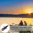 thumbnail image 4 of Shrimp Lure Fishing Bait with Twin Ridge Tails Realistic Looking Bright Color Portable Soft Bait Artificial Shrimp Lure, 4 of 8