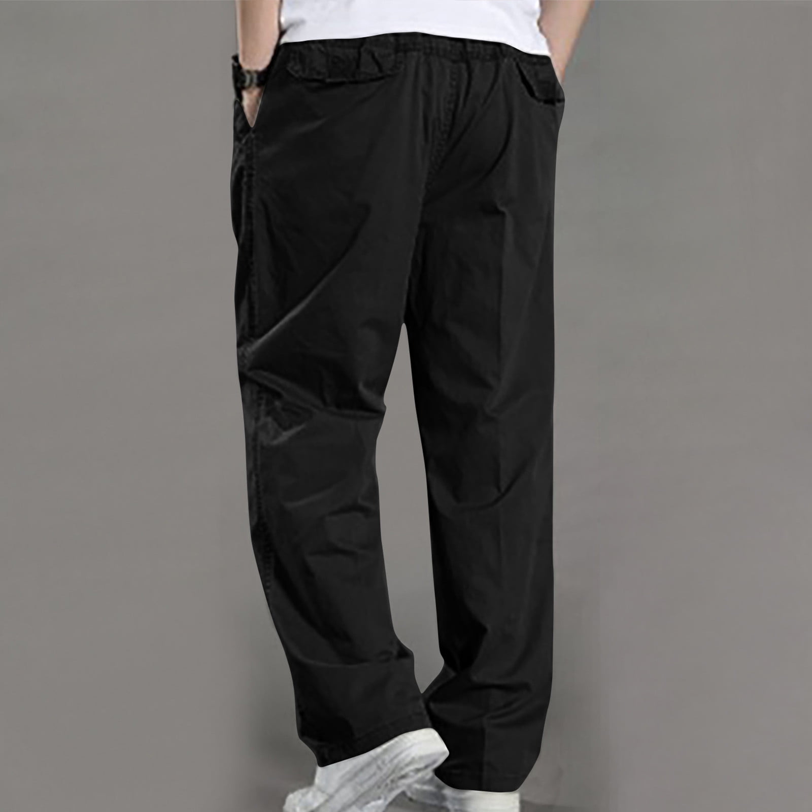 関税なし 送料無料 COTTON PANTS fartey Casual Plus Size Trousers for Men Loose Fitted