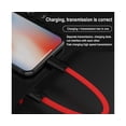 thumbnail image 4 of Portable Keychain Micro USB/Type-C/for iPhone Mini USB Data Fast Charge Cable-Blue, 4 of 5
