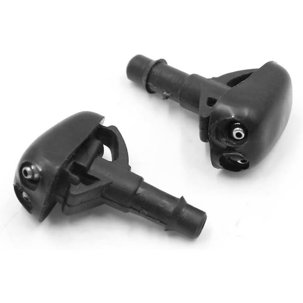 uxcell 2Pcs Car Front Windshield Washer Wiper Water Spray Nozzle