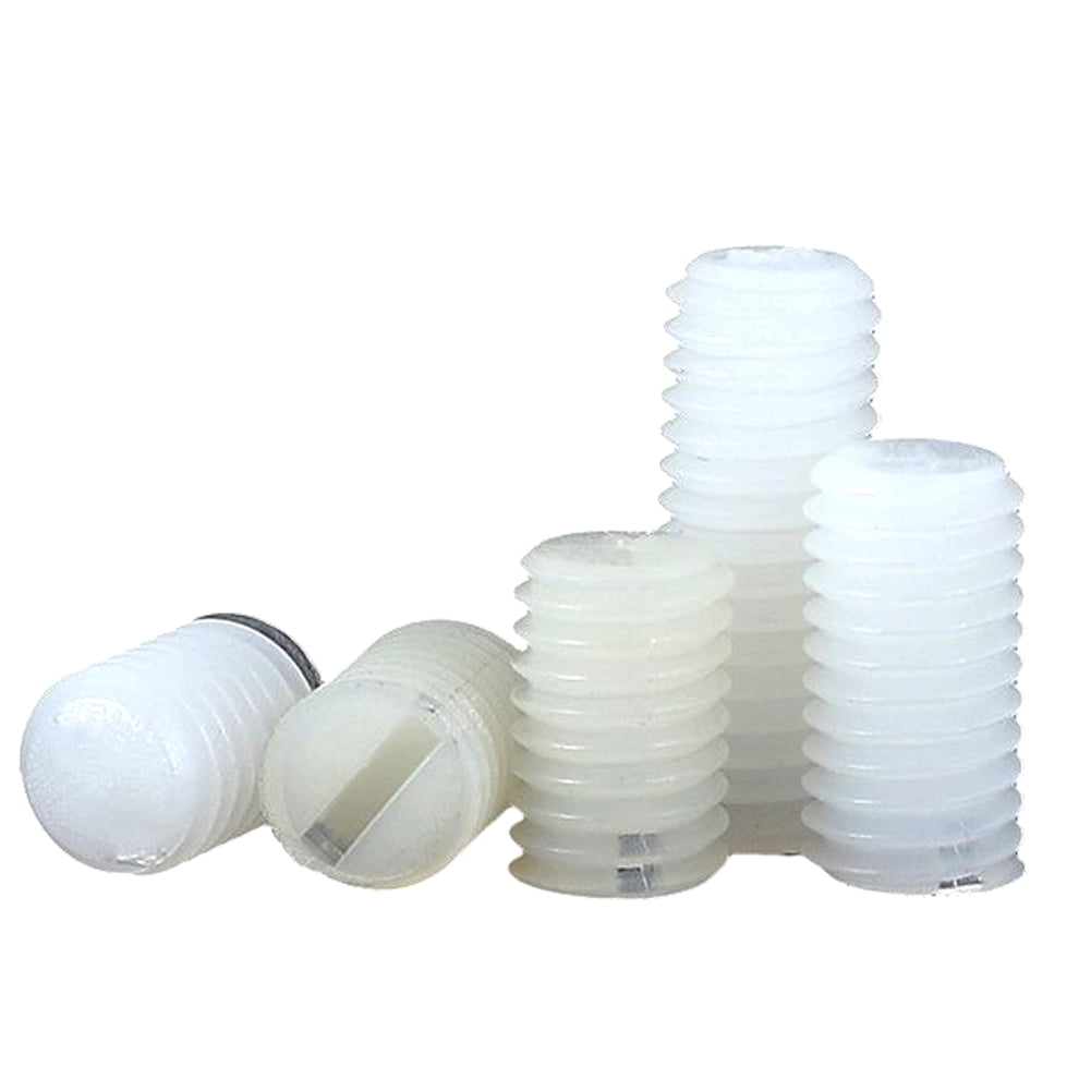 50pcs Nylon machine meter set screw M4x12mm