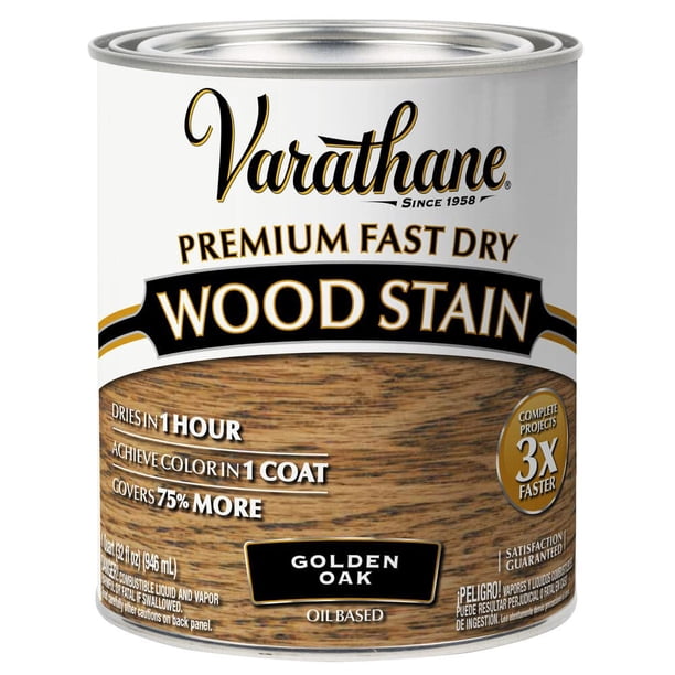 Tinte doméstico Varathane Premium de secado rápido, roble dorado, 946 ml