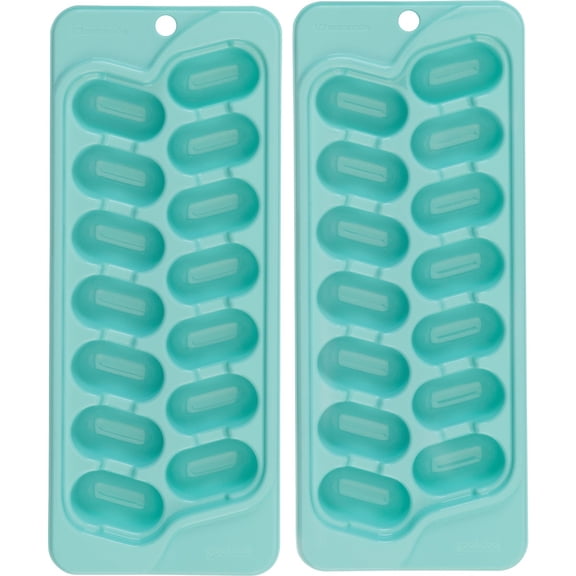 Good Cook 16681 Flexible Ice Cube Tray- 2 Count