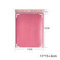 thumbnail image 6 of Jinswick 10Pcs Bubble Mailer Self Seal Pink Bubble Padded Mailing Envelopes Bags Gift Wrap Packaging Bag Small Business Supplies Pink 25*30长+5cm, 6 of 7