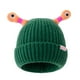 thumbnail image 1 of Jumpingount Gorro de invierno tejido con fibras acrílicas, tentáculos moldeables y pequeño monstruo brillante, bonito gorro brillante Sombreros verde oscuro, 1 of 6