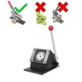 thumbnail image 2 of 86*54mm DIY Square Paper Cutter Suitable for Rectangle Shape Button Making Machine ,All-Inclusive Accessory Set, 2 of 5