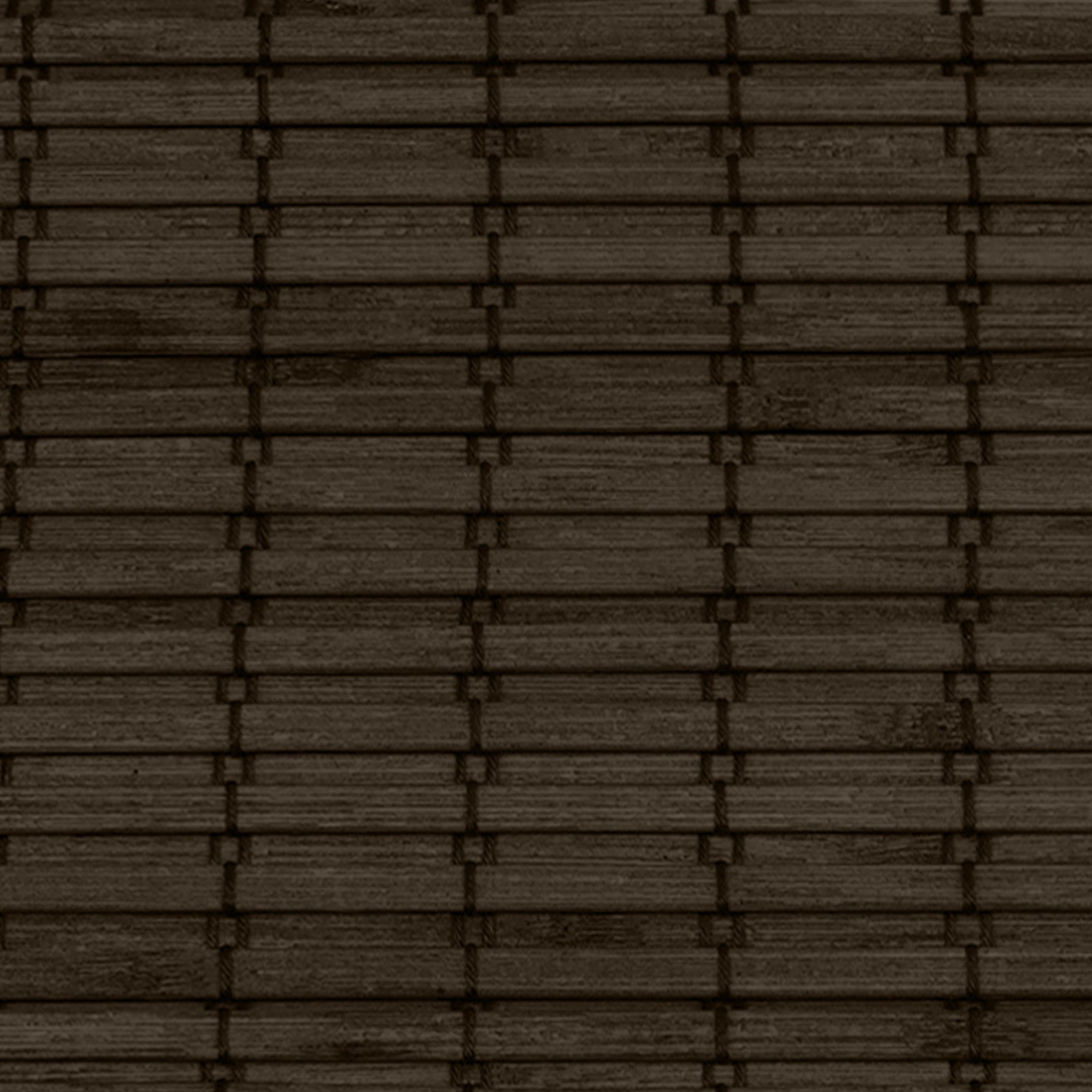 Natural Woven Light Filtering Cordless Bamboo Roman Shades for Windows, 28.5 in. W x 48 in. L, Onyx