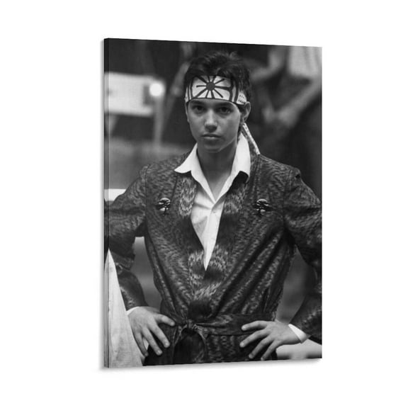 The Karate Kid 1984 Movie Poster Ralph Macchio Poster Canvas Wall Art Prints Poster Gifts Photo Picture Painting Posters Room Decor Home Decorative 12x18inch(30x45cm)
