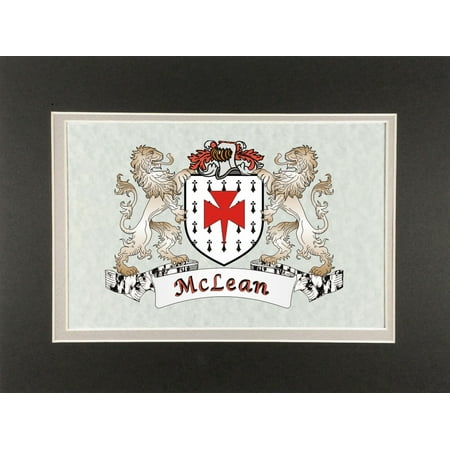 

McLean Irish Coat of Arms Print - Frameable 9 x 12