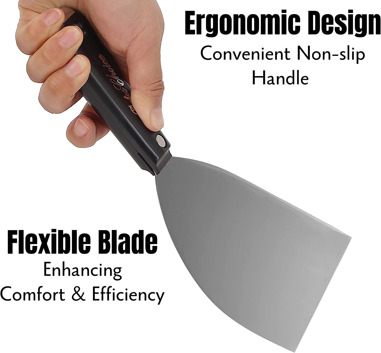 Buy Bates Putty Knife, 6 Inch, Flexible, Metal Scraper Tool, Taping