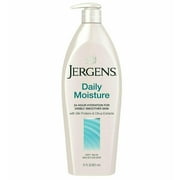 Jergens Daily Moisture Dry Skin Moisturizing Body Lotion, 21 oz, 4-Pack