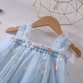 thumbnail image 5 of Staki Girls Vacation Dresses Girls Sleeveless Dresses Summer Beach Tank Sundress(Blue,18-24 Months), 5 of 9