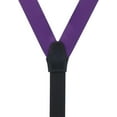 thumbnail image 3 of SuspenderStore Grosgrain Solid Color Suspenders -1.38-Inch Wide - Button - 2 Sizes, Array Of Beautiful Colors, 3 of 4