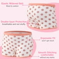 thumbnail image 4 of SkiBeaut Girl Panties Underwear Toddler Girl Soft Short Big 6 Pack Kid Child Underpants, 4 of 6