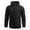 23#Black, variant on Men's Lightweight Softshell Jacket Fleece Lined Hooded Water Resistant Winter Hiking Windbreaker Jackets