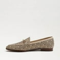 thumbnail image 4 of Sam Edelman Loraine Beige Multi Leather Slip-On Chain Detail Vamp Loafers Shoes (Beige Multi, 13), 4 of 7