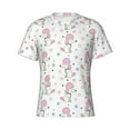 thumbnail image 3 of Naloa Cute Poodle Dog Men's T-Shirt Sport T-shirt Men's Basic Tee Casual Men's Shirt, Round Neck, Short Sleeves - Small, 3 of 5
