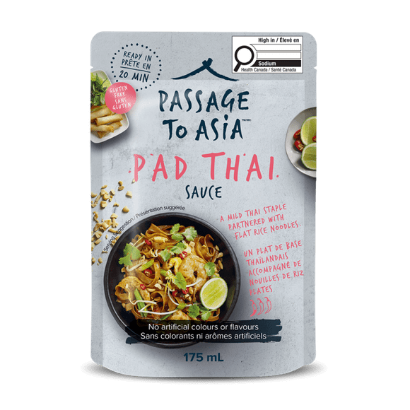 Passage To Asia Sauce - Pad Thai (175ml), Delicious & authentic Thai Curry in 20 Minutes