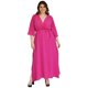 thumbnail image 1 of Maxi vestido Roman Fashion con cinto Talla Extra 0463 Fucsia 36, 1 of 6