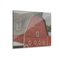 thumbnail image 3 of U R There Photography Brauer Road Red Rustic Farmhouse Acrylic Wall Print, 3 of 11