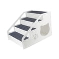 thumbnail image 3 of Pet Dog escalera de escalera anti -slip suministros para mascotas pasos para automóviles cama perros pequeños 4 pasos, 3 of 8