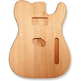 thumbnail image 3 of DIY TL Style Electric Guitar Body and Neck Blank Kit 2 Piece Glued Mahogany Body Maple Neck Ebony Fingerboard$$Music, 3 of 7