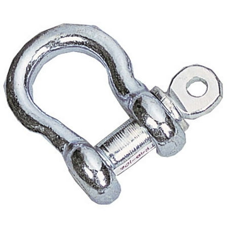 US Stainless Steel Bow Shackle with Over Size Screw Pin For Anchor, Towing, Off Road
