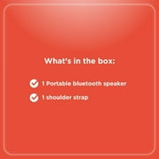 RadioShack Bluetooth Speaker RGB Light 9W TWS 1500MAH, With FM Radio